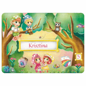 Gombabák puzzle hűtő mágnes