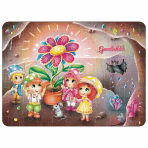 Titkos barlang puzzle hűtő mágnes